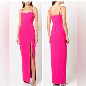Likely Pink Embellished Tara Gown SIZE US 0, XS